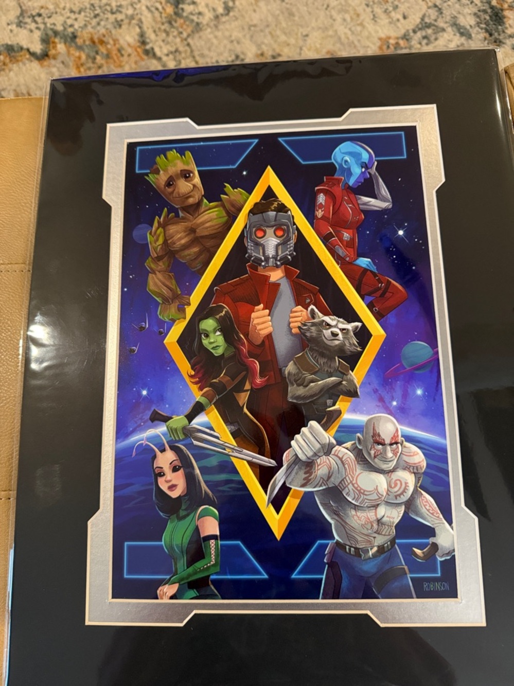 DisneyGuardians of the Galaxy Art Print - from 2026 Disney Art Festival - Picture 5 of 8